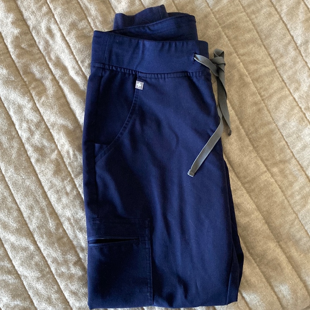 Figs Navy Blue Joggers SMALL